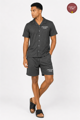 Short sleeved button up shirt