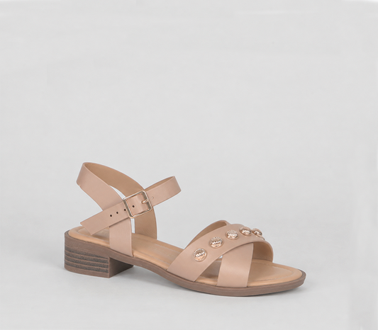 Block heeled sandal