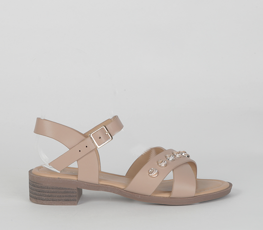 Block heeled sandal