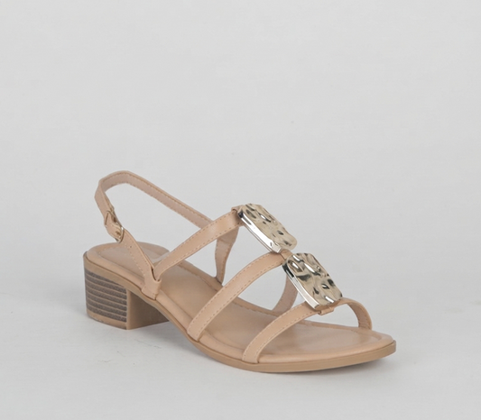 Block heeled sandal