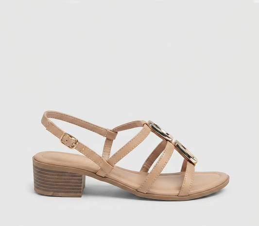 Block heeled sandal