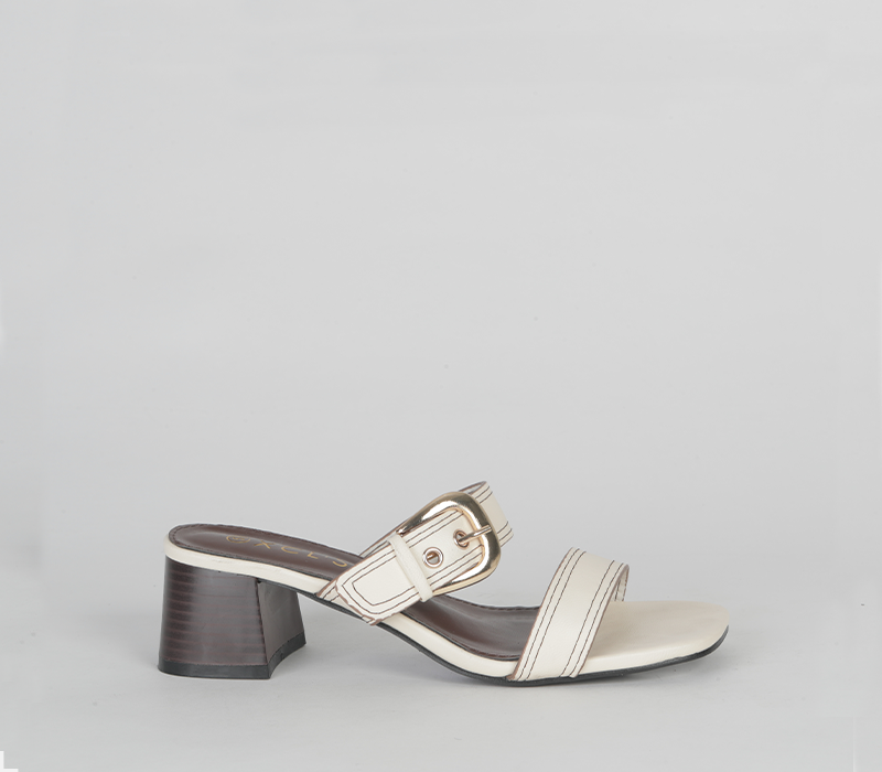 Block Heeled Push In