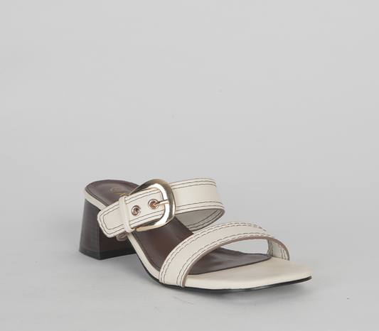 Block Heeled Push In