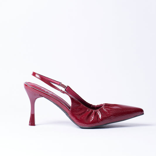 Stiletto slingback heel
