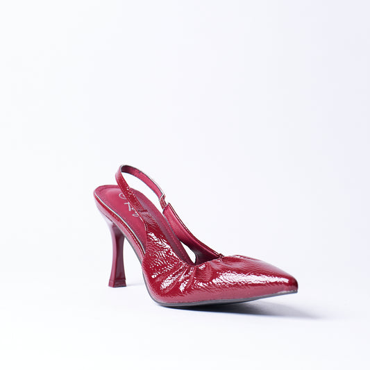 Stiletto slingback heel