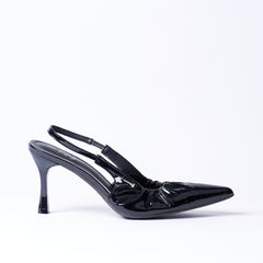 Stiletto slingback heel