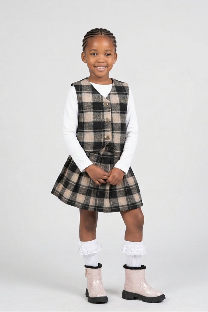 Pleated skirt