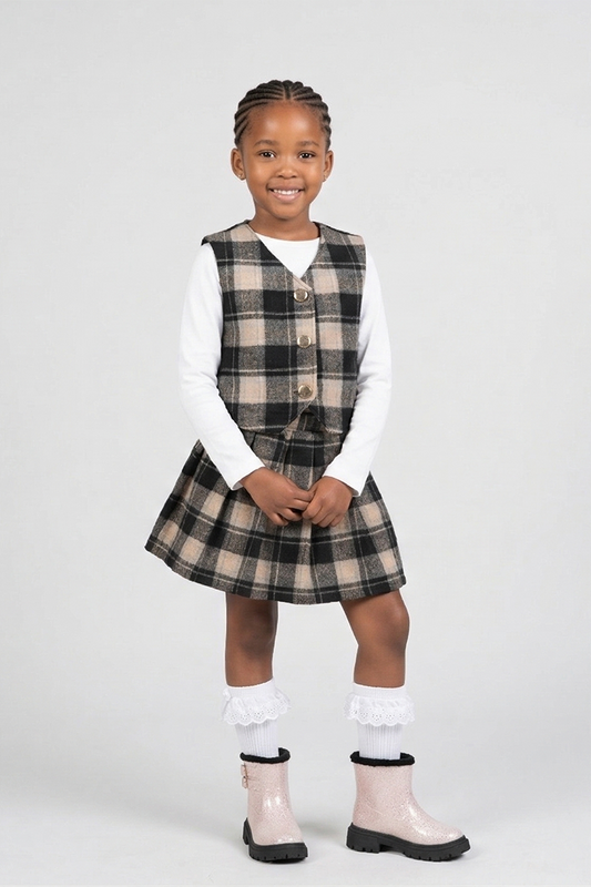 Pleated skirt