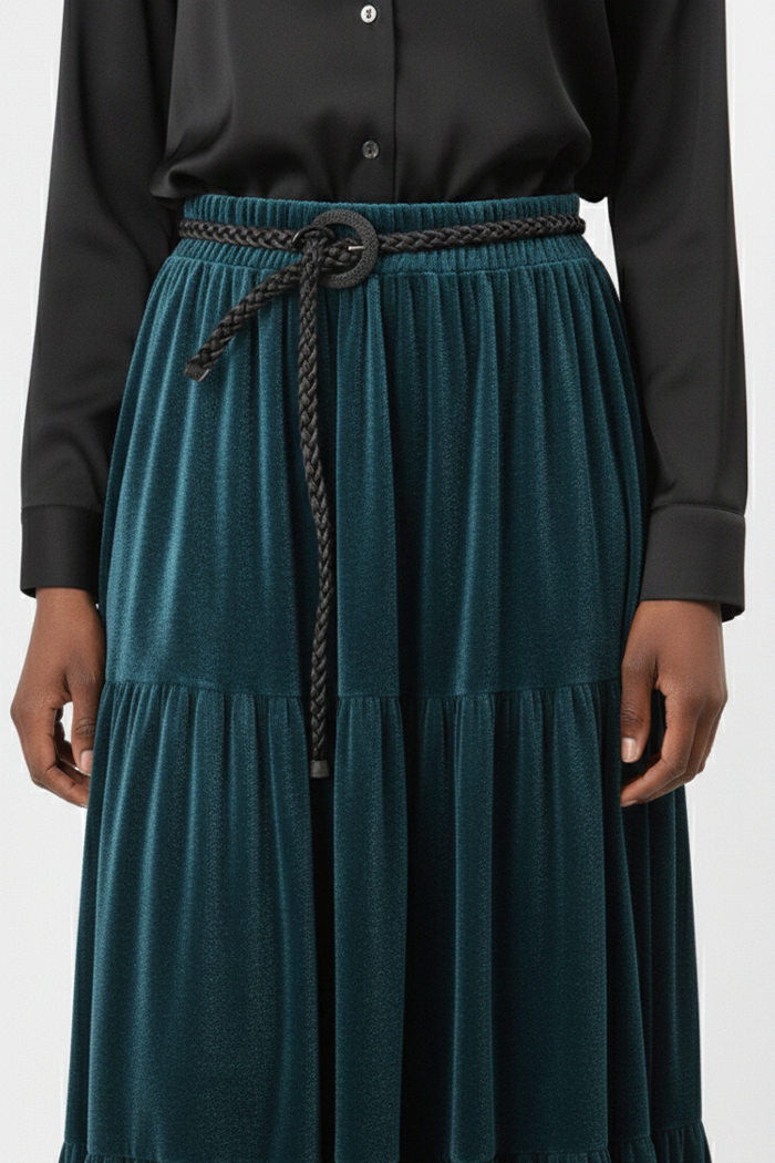 Tiered skirt