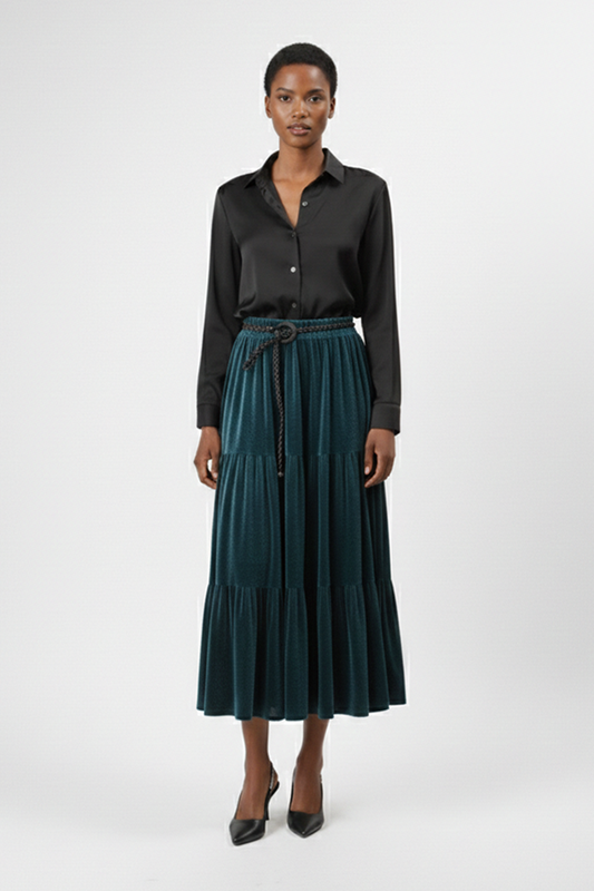 Tiered skirt