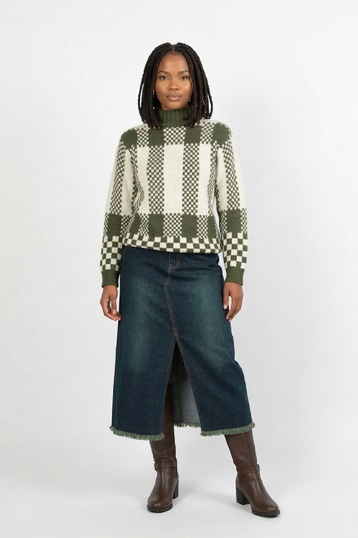 Knit pullover