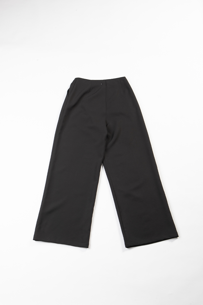 Straight leg trousers