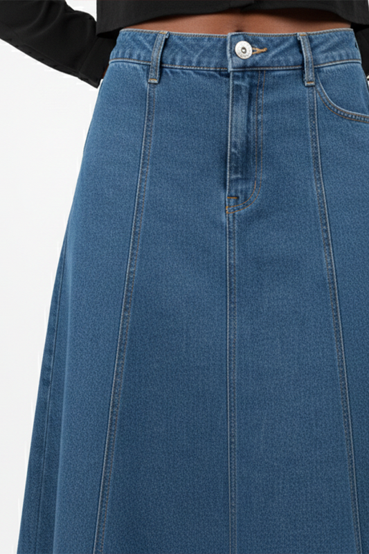 Denim skirt