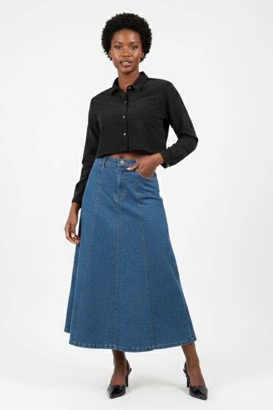Denim skirt