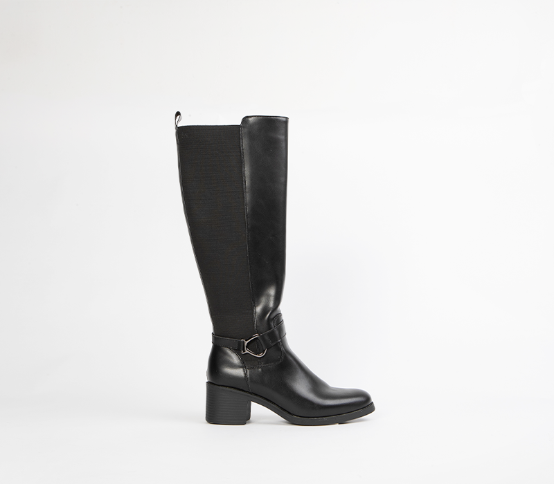 Long block heel