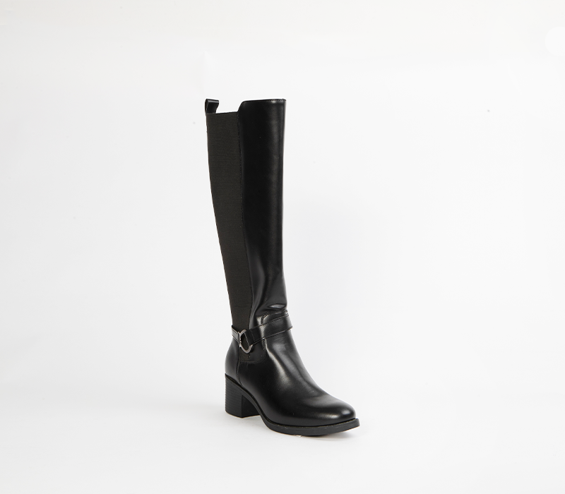 Long block heel