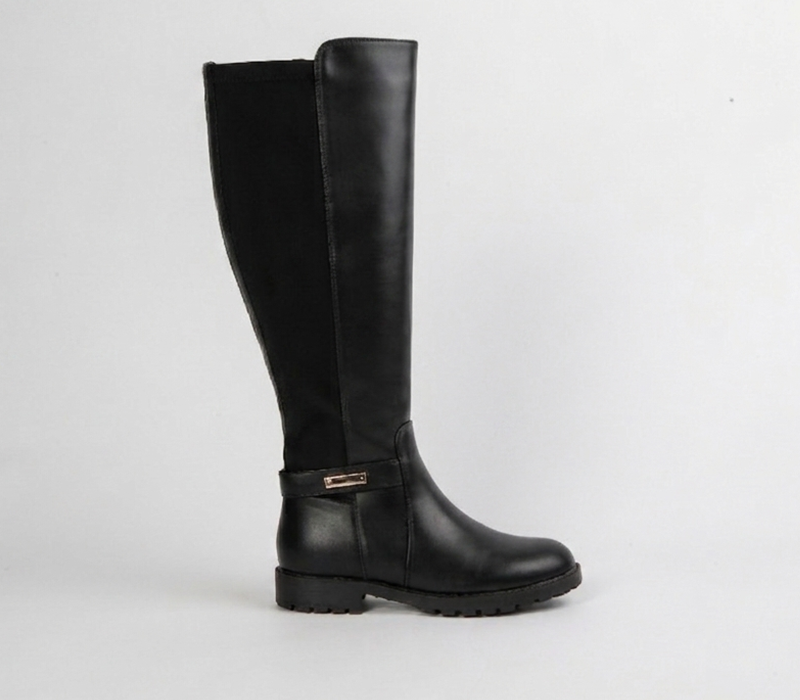 Black Knee High Boots for Women