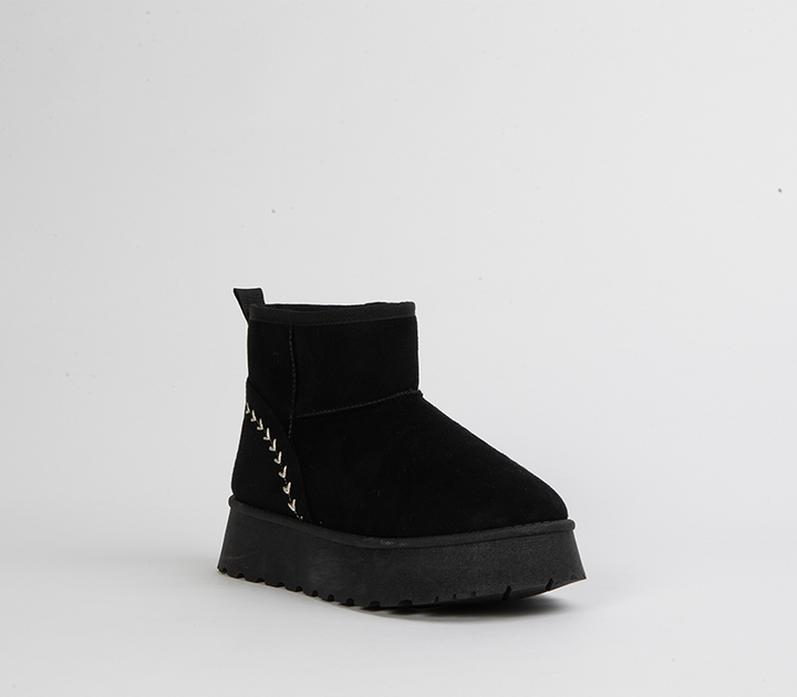 Flatform ankle boot