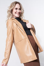 Load image into Gallery viewer, Faux Leather Blazer
